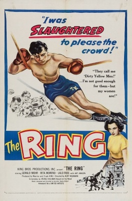The Ring movie poster (1952) pillow