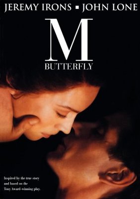 M. Butterfly movie poster (1993) wooden framed poster