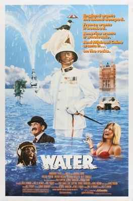 Water movie poster (1985) wood print