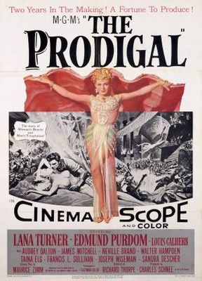 The Prodigal movie poster (1955) Stickers MOV_ff9ff330