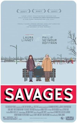 The Savages movie poster (2007) wood print