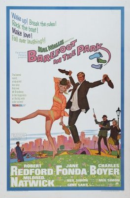 Barefoot in the Park movie poster (1967) wood print