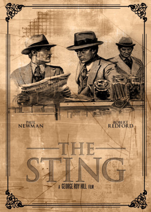 The Sting movie poster (1973) t-shirt