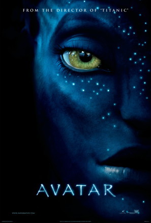 Avatar movie poster (2009) wooden framed poster