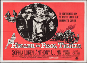 Heller in Pink Tights movie poster (1960) canvas poster