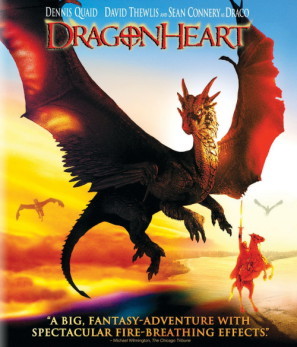 Dragonheart movie poster (1996) tote bag