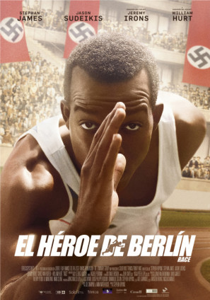 Race movie poster (2016) metal framed poster