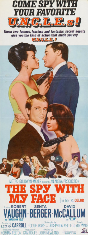 The Spy with My Face movie poster (1965) poster
