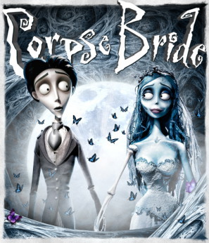 Corpse Bride movie poster (2005) wooden framed poster