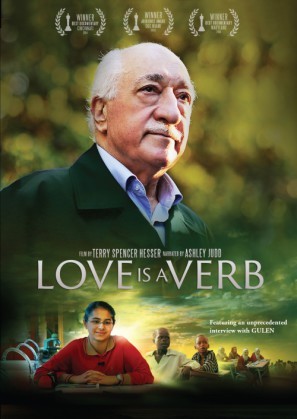 Love Is a Verb movie poster (2014) poster with hanger
