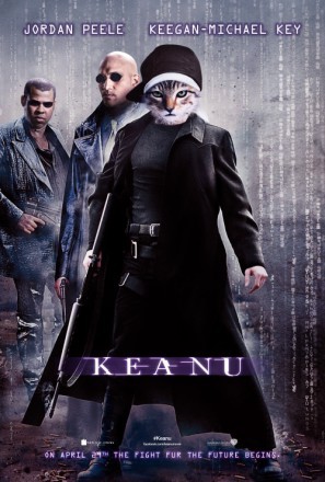 Keanu movie poster (2016) pillow