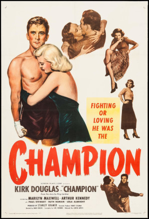 Champion movie poster (1949) hoodie