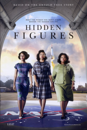 Hidden Figures movie poster (2016) puzzle MOV_goevlf4k