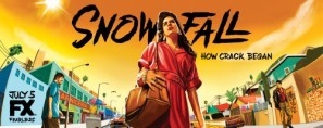 Snowfall movie poster (2017) pillow