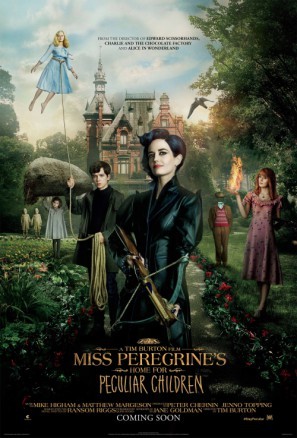 Miss Peregrines Home for Peculiar Children movie poster (2016) poster with hanger
