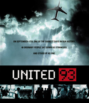 United 93 movie poster (2006) canvas poster