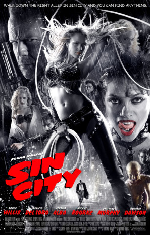 Sin City movie poster (2005) Mouse Pad MOV_h4u7ppxb