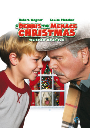 A Dennis the Menace Christmas movie poster (2007) mug