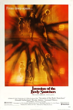 Invasion of the Body Snatchers movie poster (1978) wood print