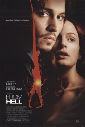 From Hell movie poster (2001) t-shirt