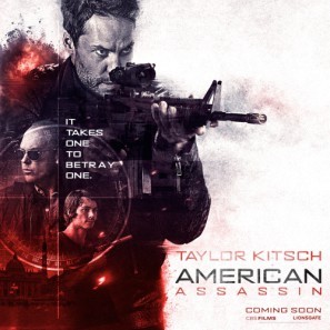American Assassin movie poster (2017) canvas poster