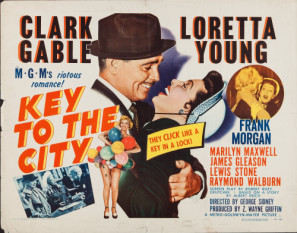 Key to the City movie poster (1950) t-shirt