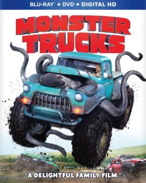 Monster Trucks movie poster (2016) mouse pad