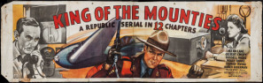 King of the Mounties movie poster (1942) wooden framed poster