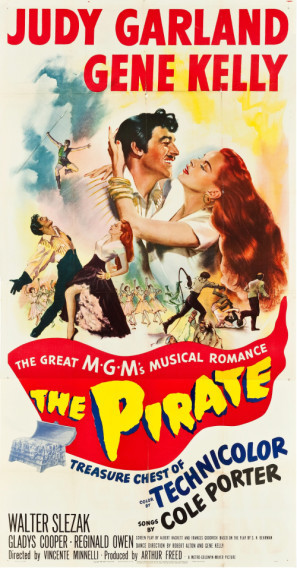 The Pirate movie poster (1948) mouse pad