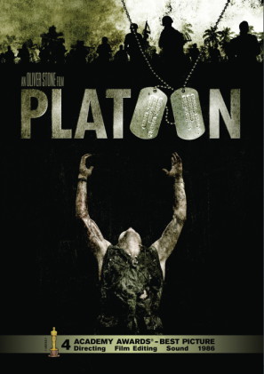 Platoon movie poster (1986) mouse pad