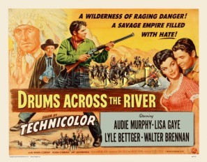 Drums Across the River movie poster (1954) poster