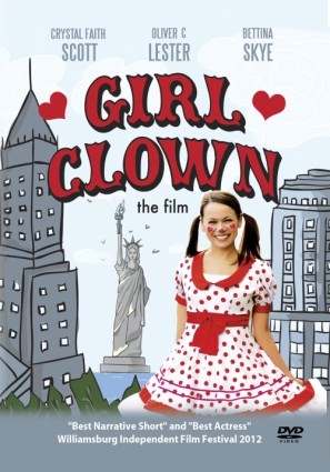 Girl Clown movie poster (2012) Longsleeve T-shirt