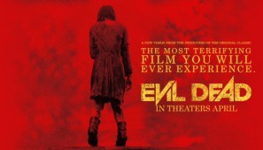 Evil Dead movie poster (2013) wooden framed poster