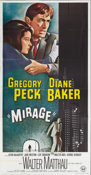 Mirage movie poster (1965) sweatshirt
