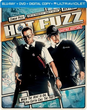Hot Fuzz movie poster (2007) mouse pad