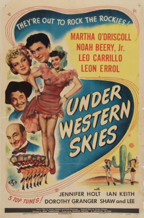 Under Western Skies movie poster (1945) puzzle MOV_i5nkazrl