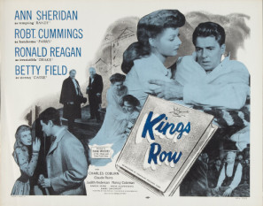 Kings Row movie poster (1942) wooden framed poster