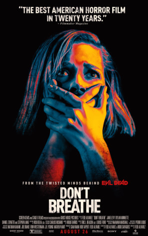 Dont Breathe movie poster (2016) metal framed poster
