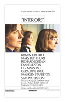 Interiors movie poster (1978) Longsleeve T-shirt #1510528