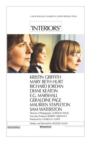 Interiors movie poster (1978) canvas poster