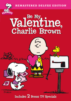 Be My Valentine, Charlie Brown movie poster (1975) wood print