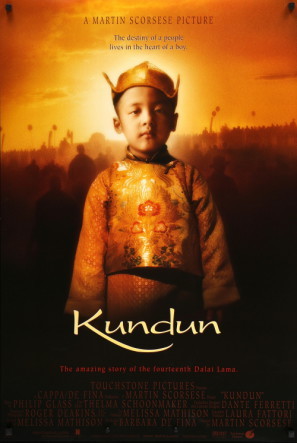 Kundun movie poster (1997) t-shirt