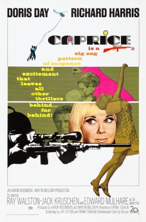 Caprice movie poster (1967) mouse pad