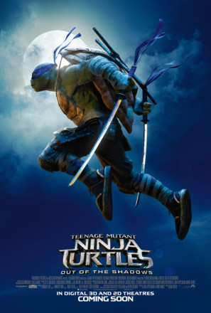 Teenage Mutant Ninja Turtles: Out of the Shadows movie poster (2016) sweatshirt
