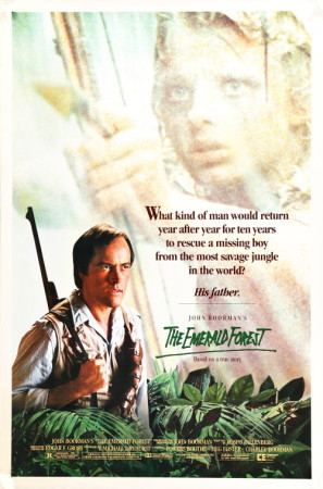 The Emerald Forest movie poster (1985) poster with hanger
