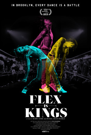Flex Is Kings movie poster (2013) wood print