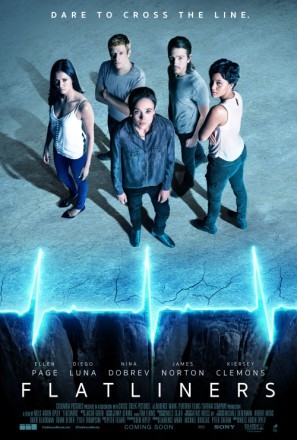 Flatliners movie poster (2017) poster with hanger