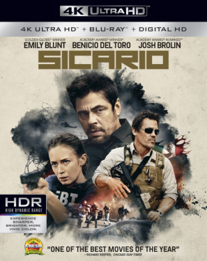 Sicario movie poster (2015) wooden framed poster