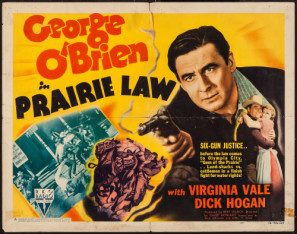 Prairie Law movie poster (1940) metal framed poster