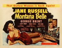 Montana Belle  movie poster (1952 ) hoodie #1300936